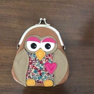 owl change purse